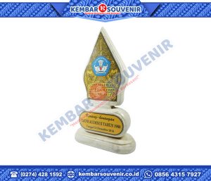 Contoh Piala Akrilik Pemerintah Kabupaten Buru Selatan