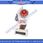 Piala Bahan Akrilik Pusat Pendidikan dan Pelatihan Perpustakaan Nasional Republik Indonesia